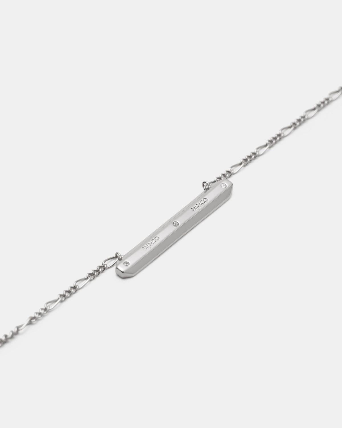 Oblique Necklace - Silver