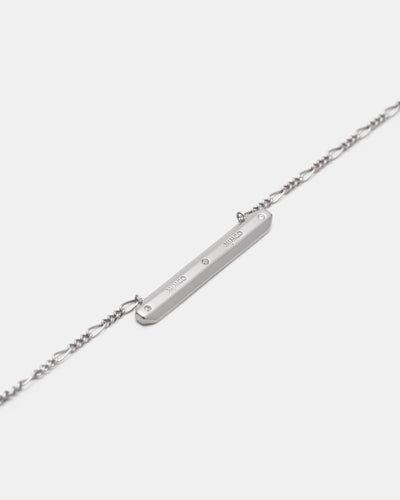 Oblique Necklace - Silver