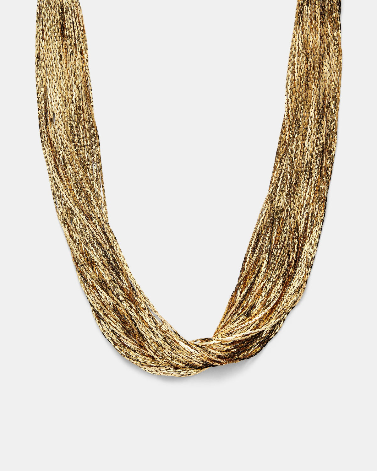 Slay To The Rhythm Multi Chain Necklace - Gold