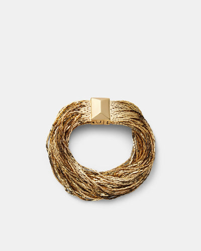 Slay To The Rhythm Multi Chain Bracelet - Gold