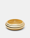 Groove That Soothes Bangle - Gold