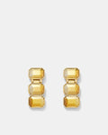 I Feel Love Crystal Drop Earrings - Gold