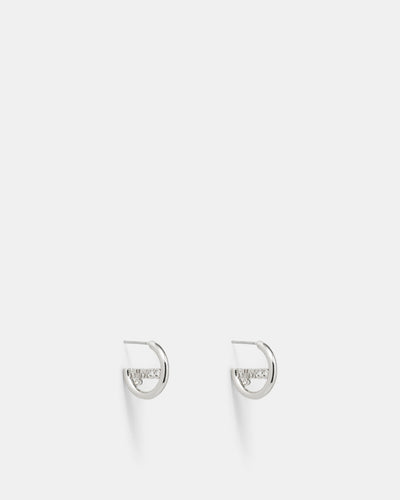 Alliance Hoop Earrings - Silver