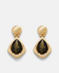 Like A Mirage Drop Earrings - Gold