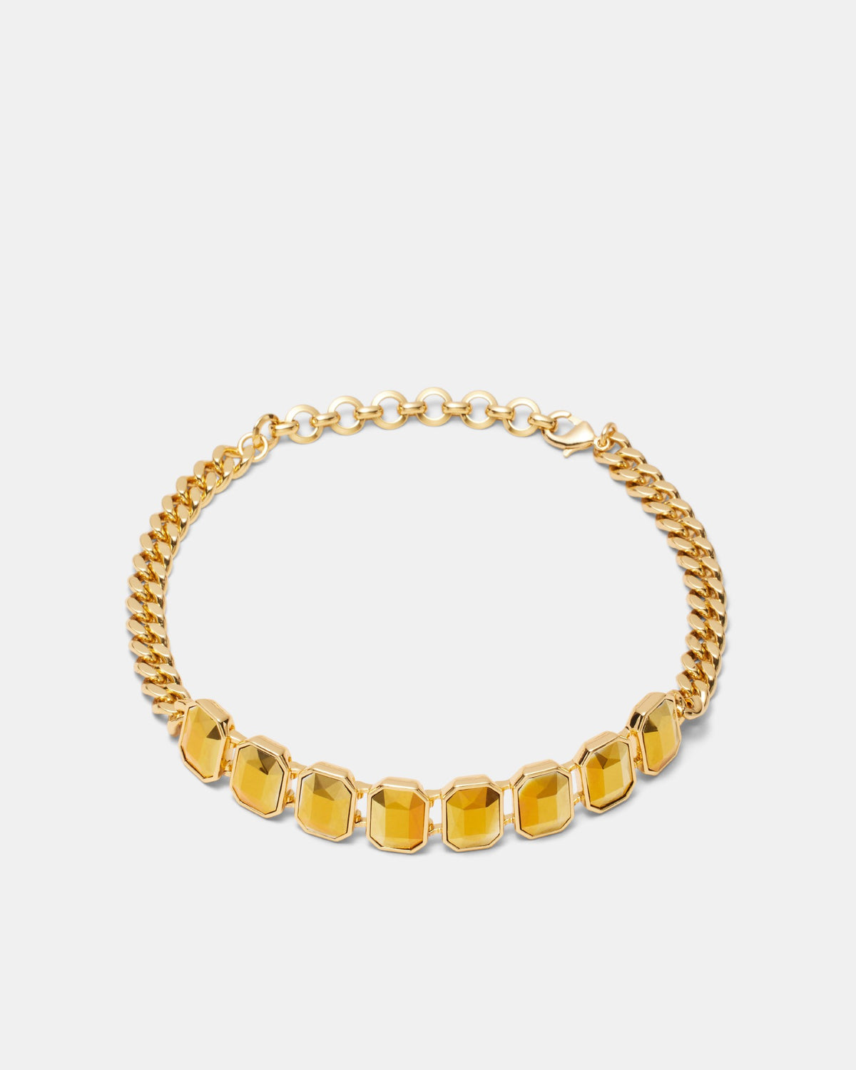 I Feel Love Choker Necklace - Gold