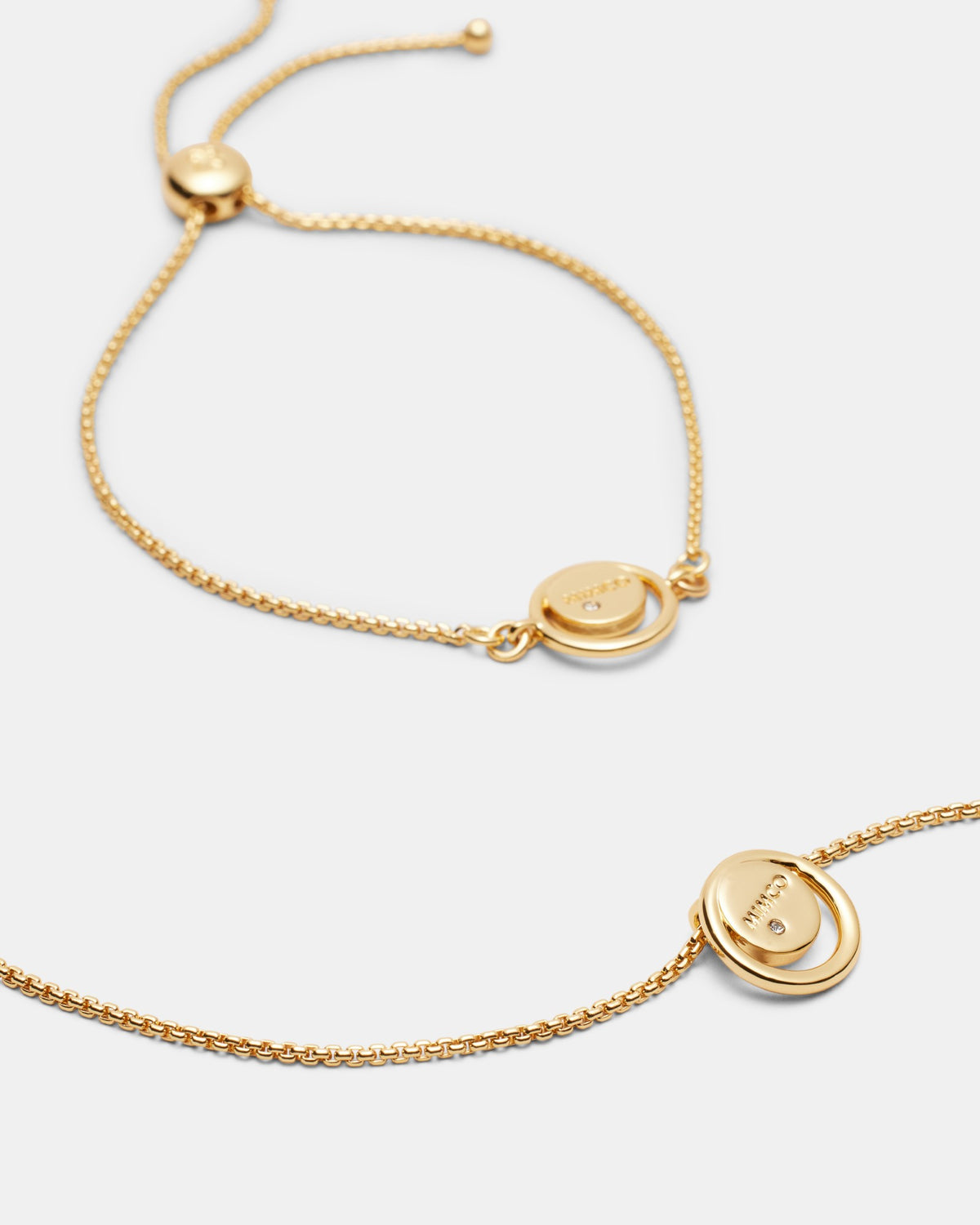 Cirque Necklace & Bracelet Gift Box - Gold