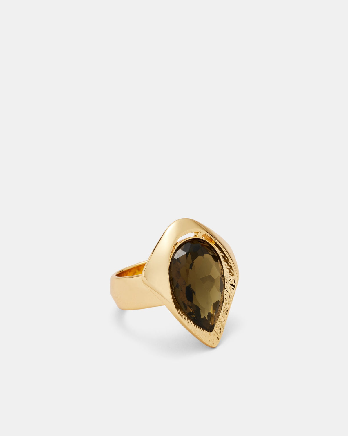 Like A Mirage Cocktail Ring - Gold
