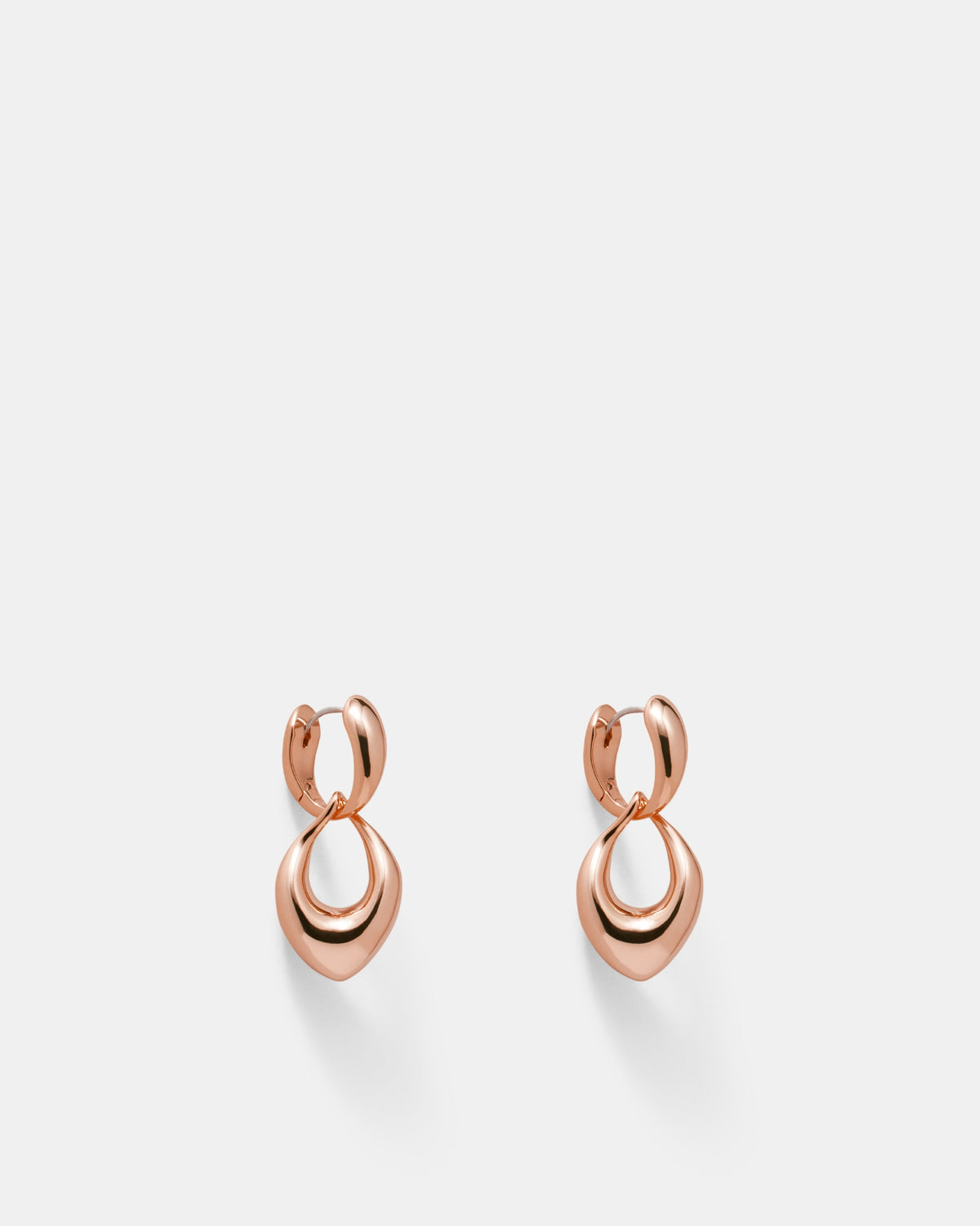 Anthem Drop Earrings - Rose Gold