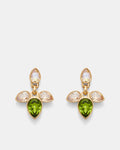 Pull Up To The Bumper Small Drop Earrings - Lime Sorbet