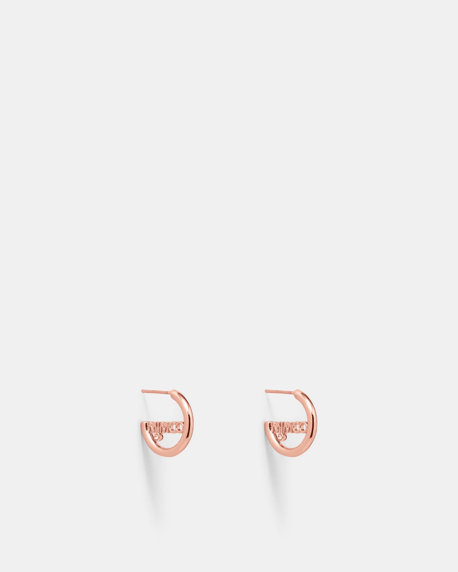 Alliance Hoop Earrings - Rose Gold