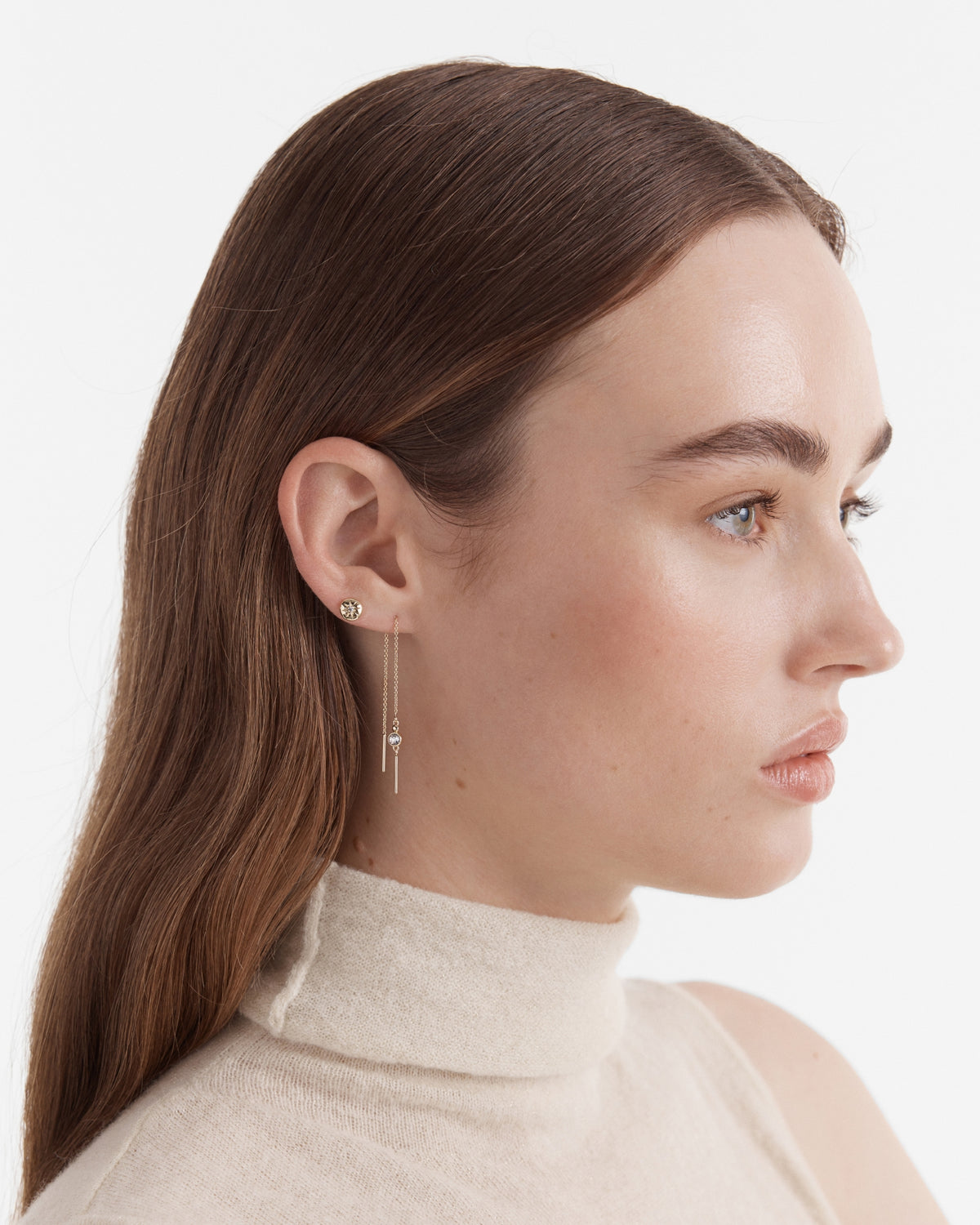 Mystique Earrings Duo Set - Gold