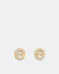 Alliance Stud Earrings - Gold