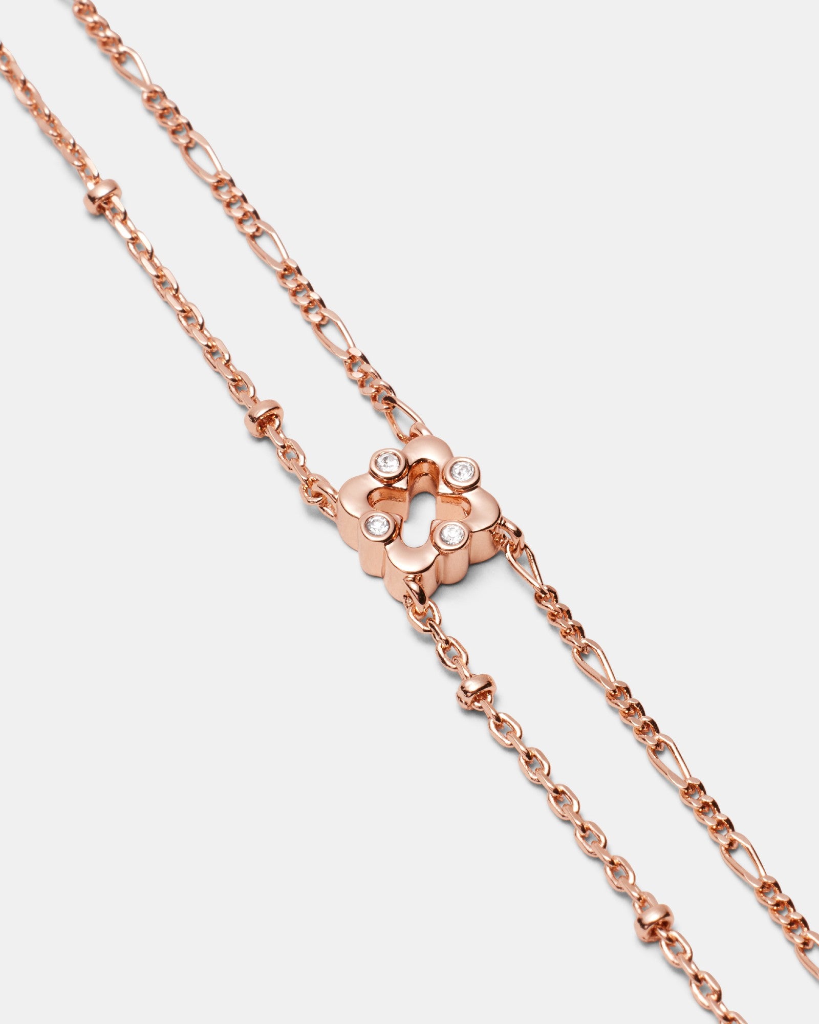 Wistful Toggle Bracelet - Rose Gold