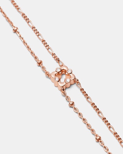 Wistful Toggle Bracelet - Rose Gold