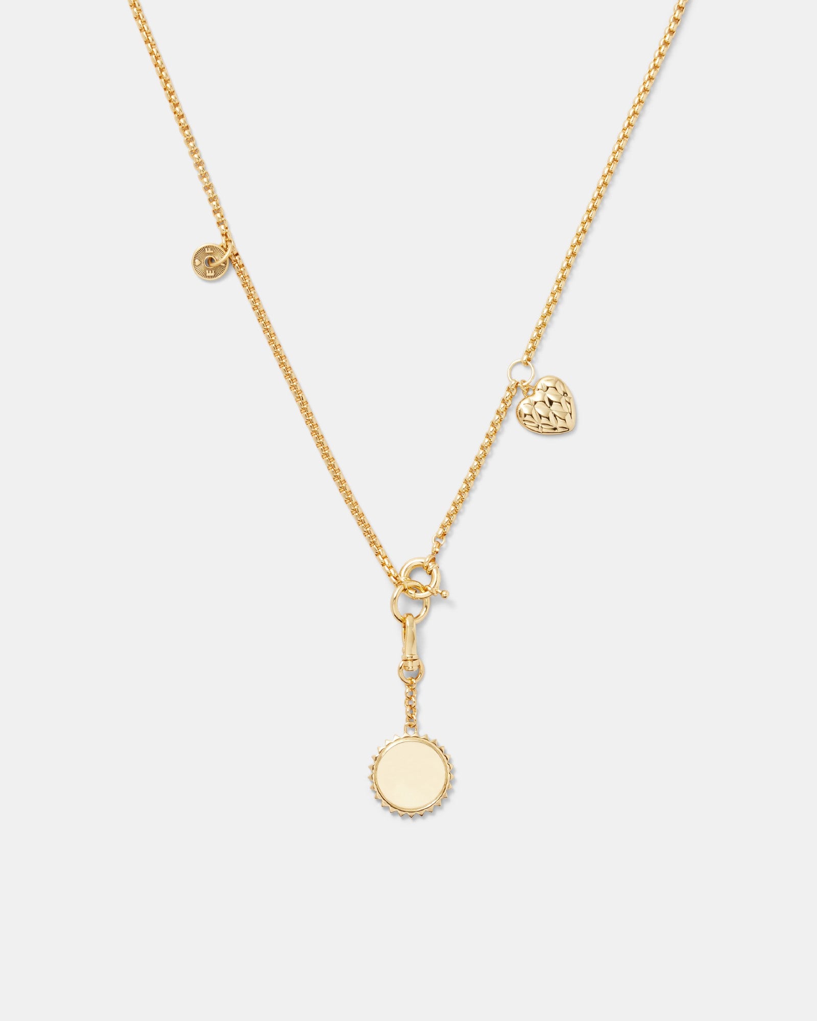 Los Angeles Long Necklace - Vintage Gold