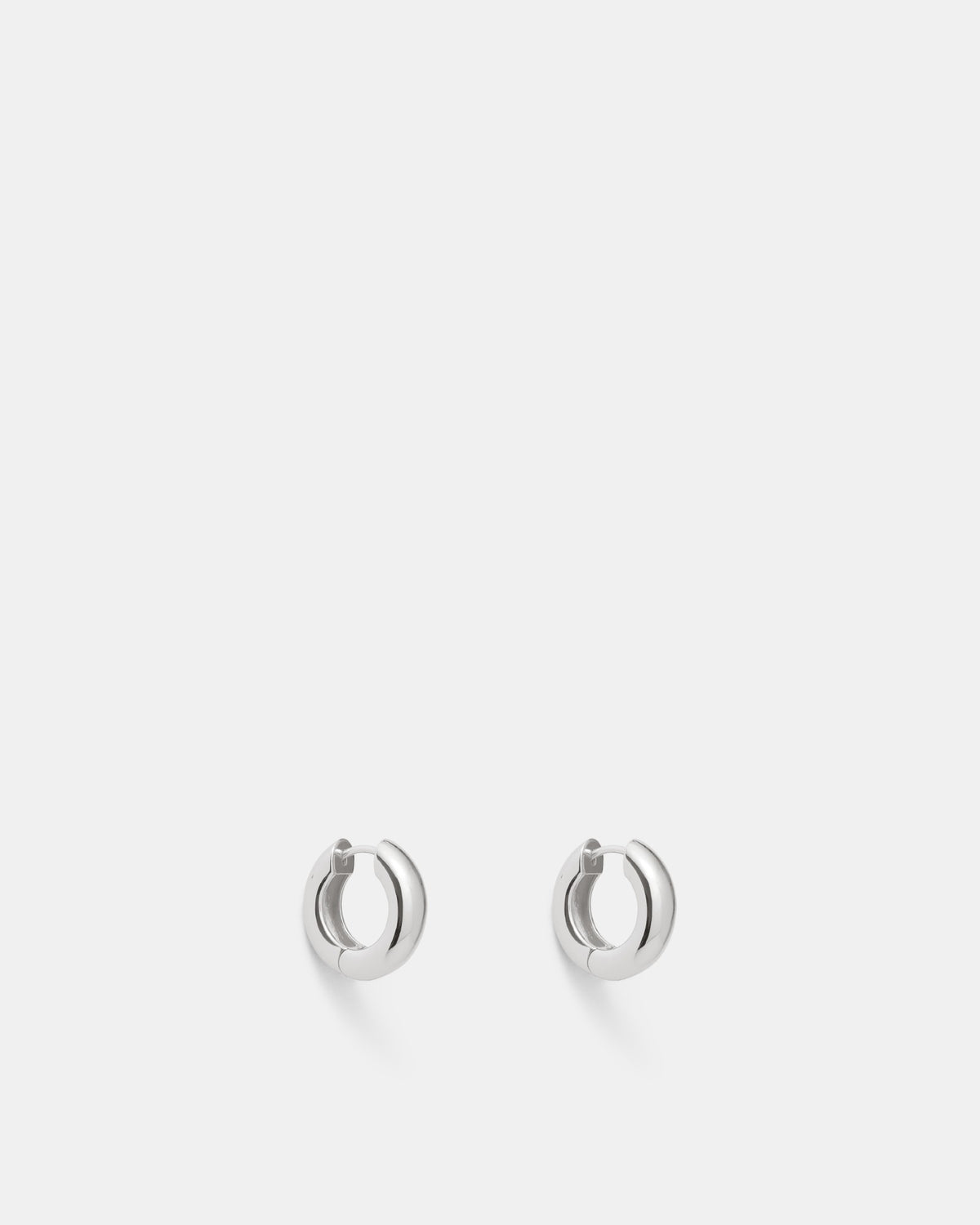 Juicy Hoop Earrings - Silver