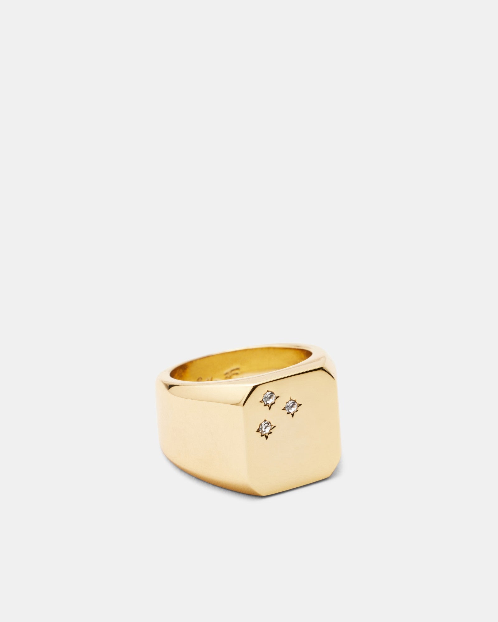 Los Angeles Signet Ring - Vintage Gold
