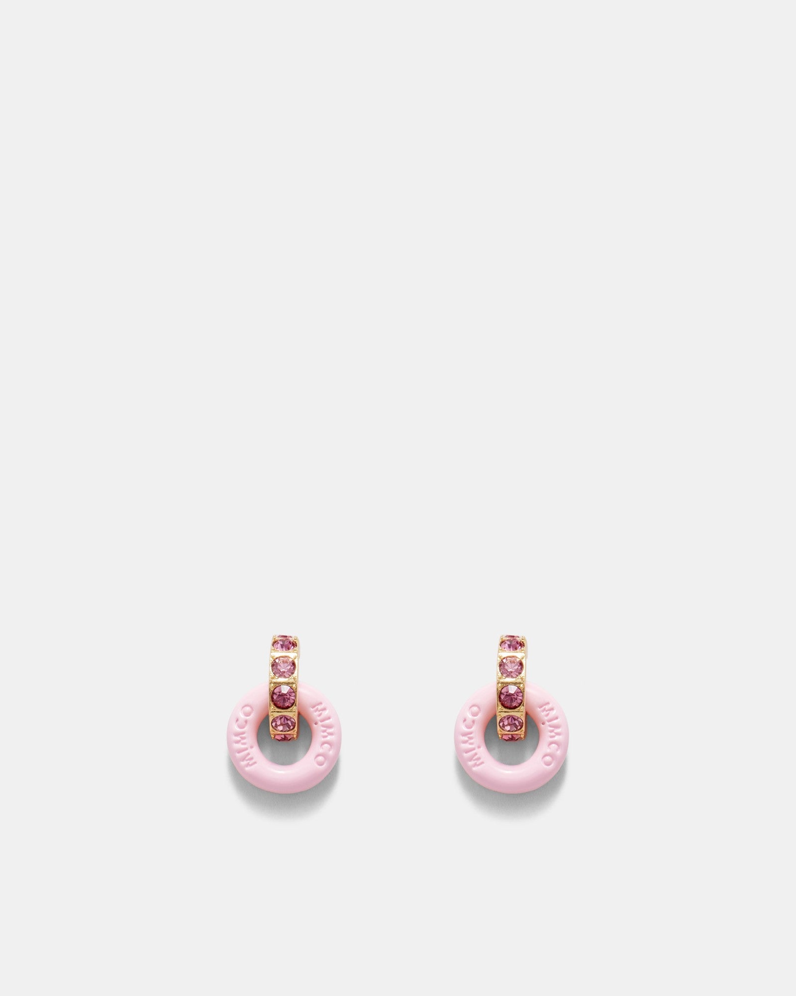 Circulate Stud Earrings - Pink Sorbet