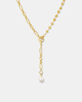 Outro Multi Wear Pearl Necklace - Gold