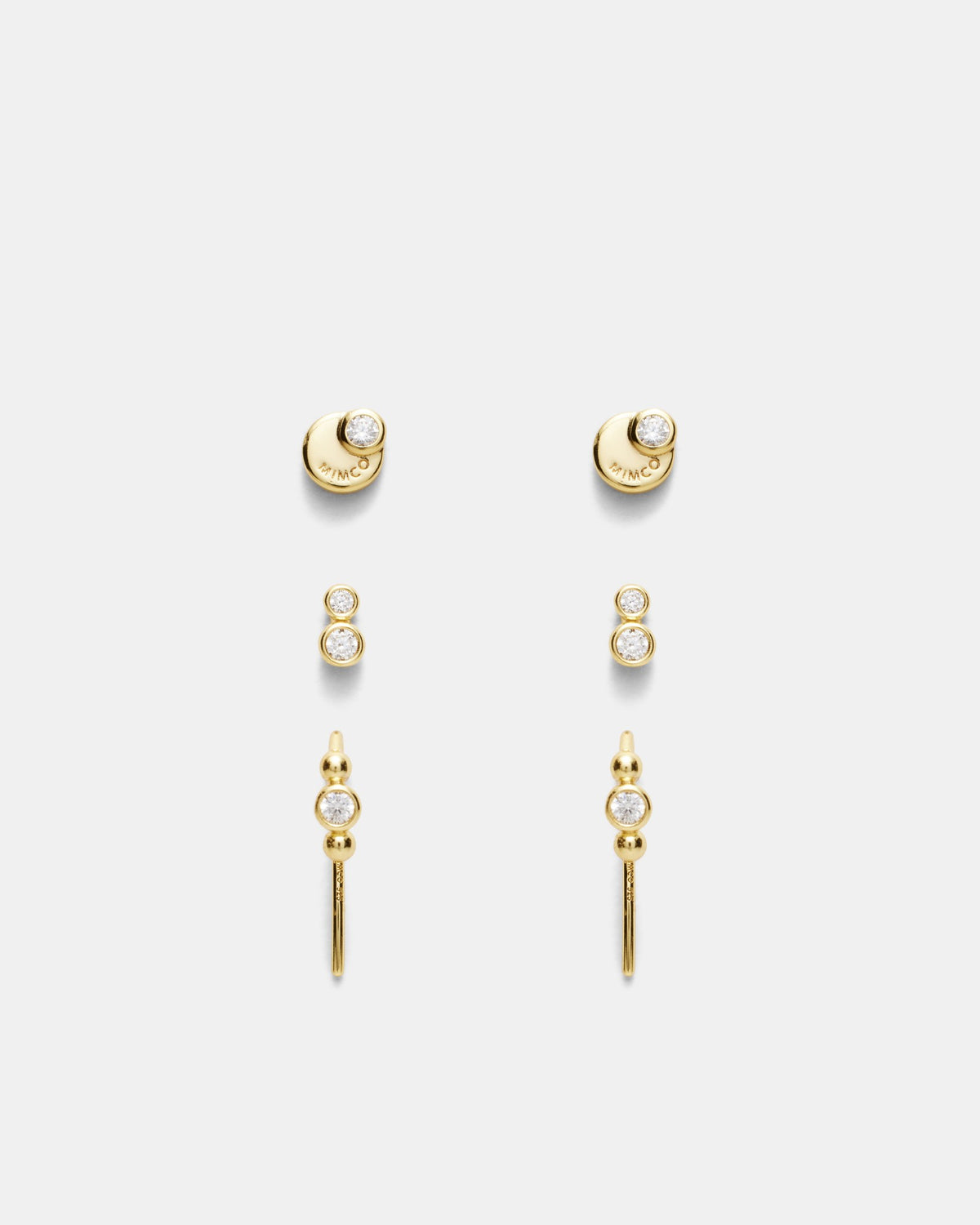 Effervesce Earrings Set - Gold