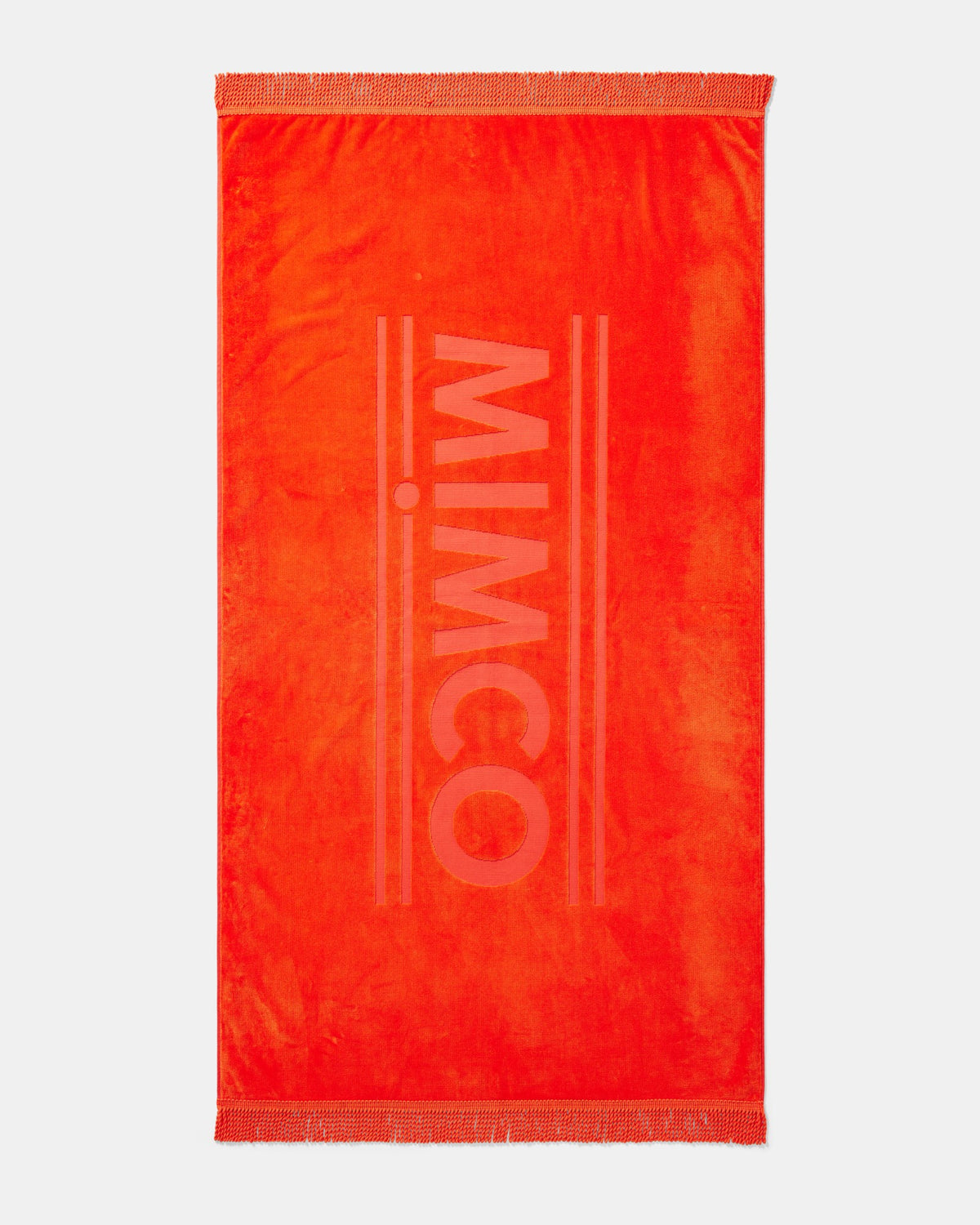 Verano Beach Towel - Mandarin