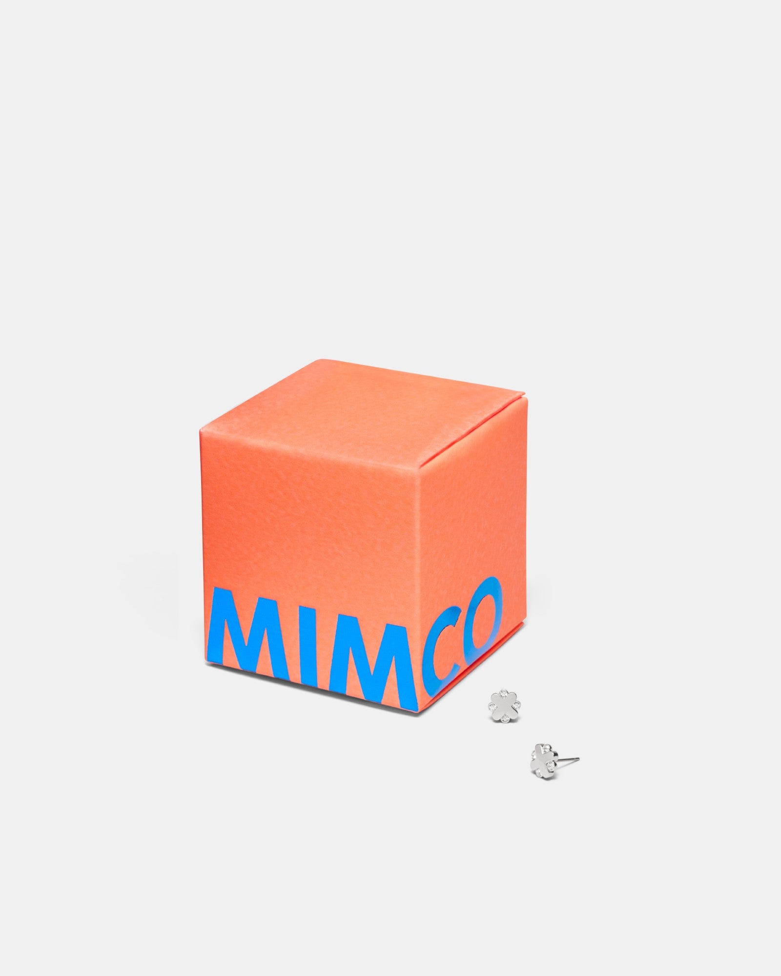 Supermicra Stud Earrings Gift Box - Silver