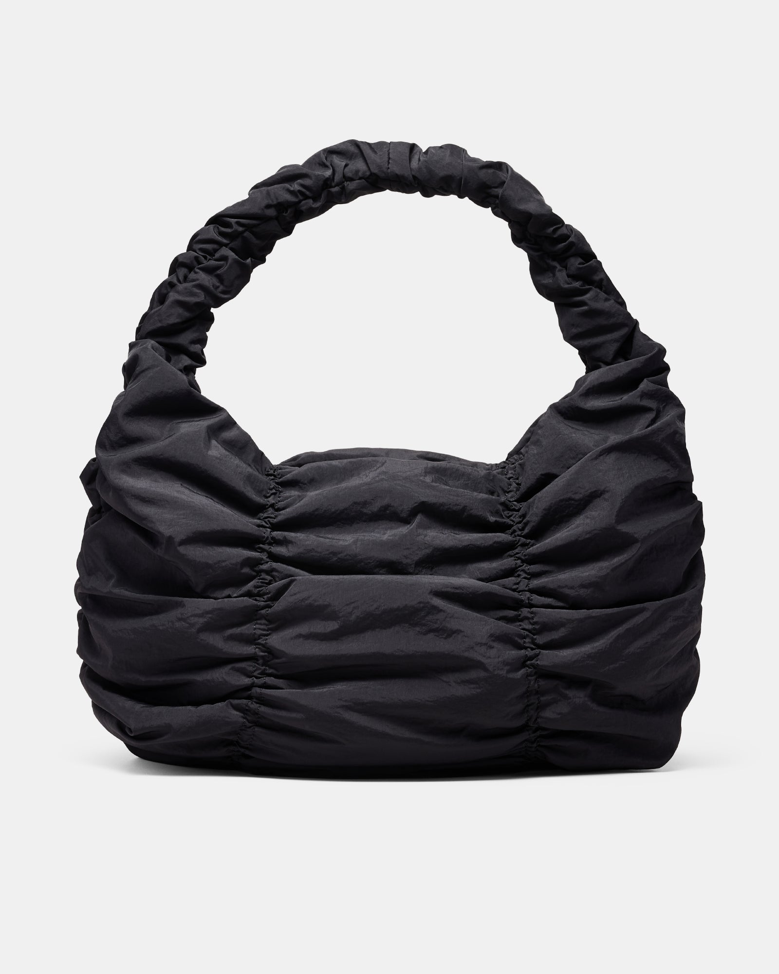 Solace Large Crescent Bag - Black Brushed LG
