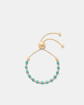 Bondi Enamel Toggle Bracelet - Ipanema Blue