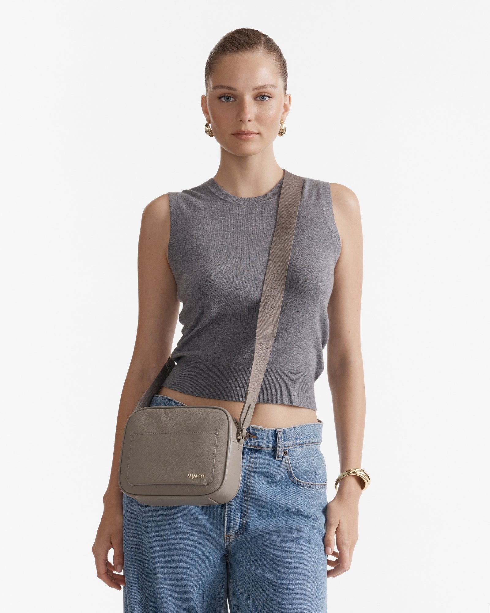 Northcote Camera Crossbody Bag - Fog