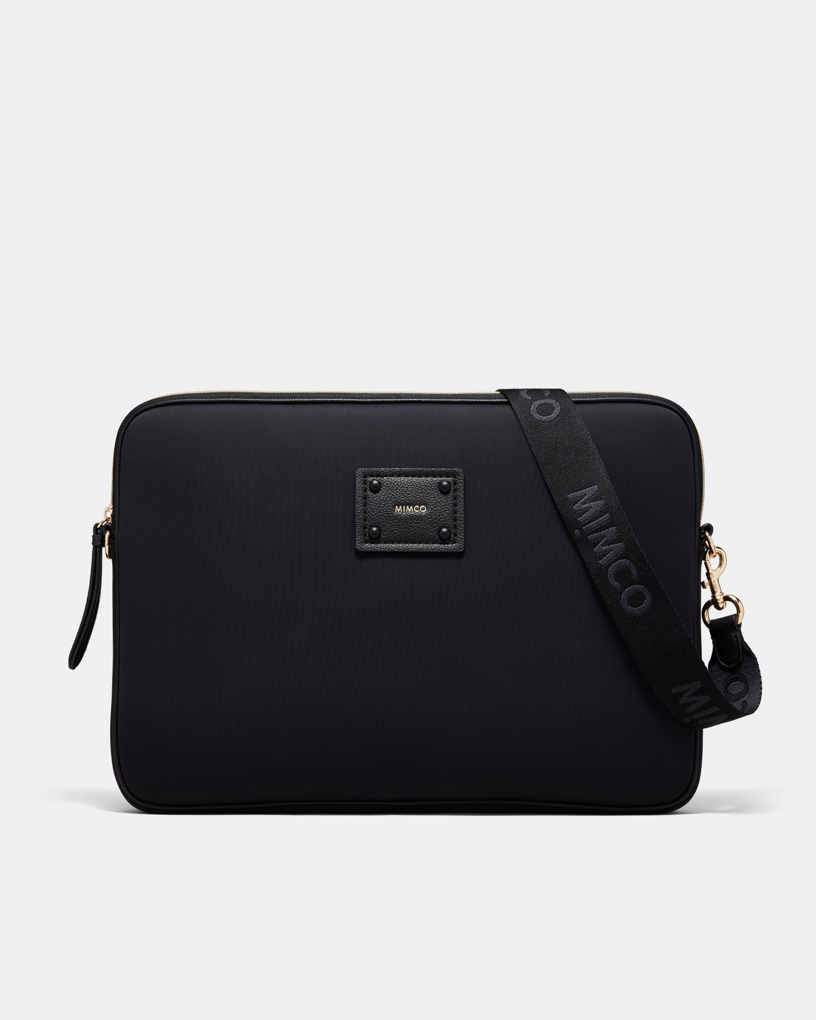Brunswick Laptop Bag - Black Light Gold