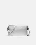Rhiannon Pouch Crossbody Bag - Silver