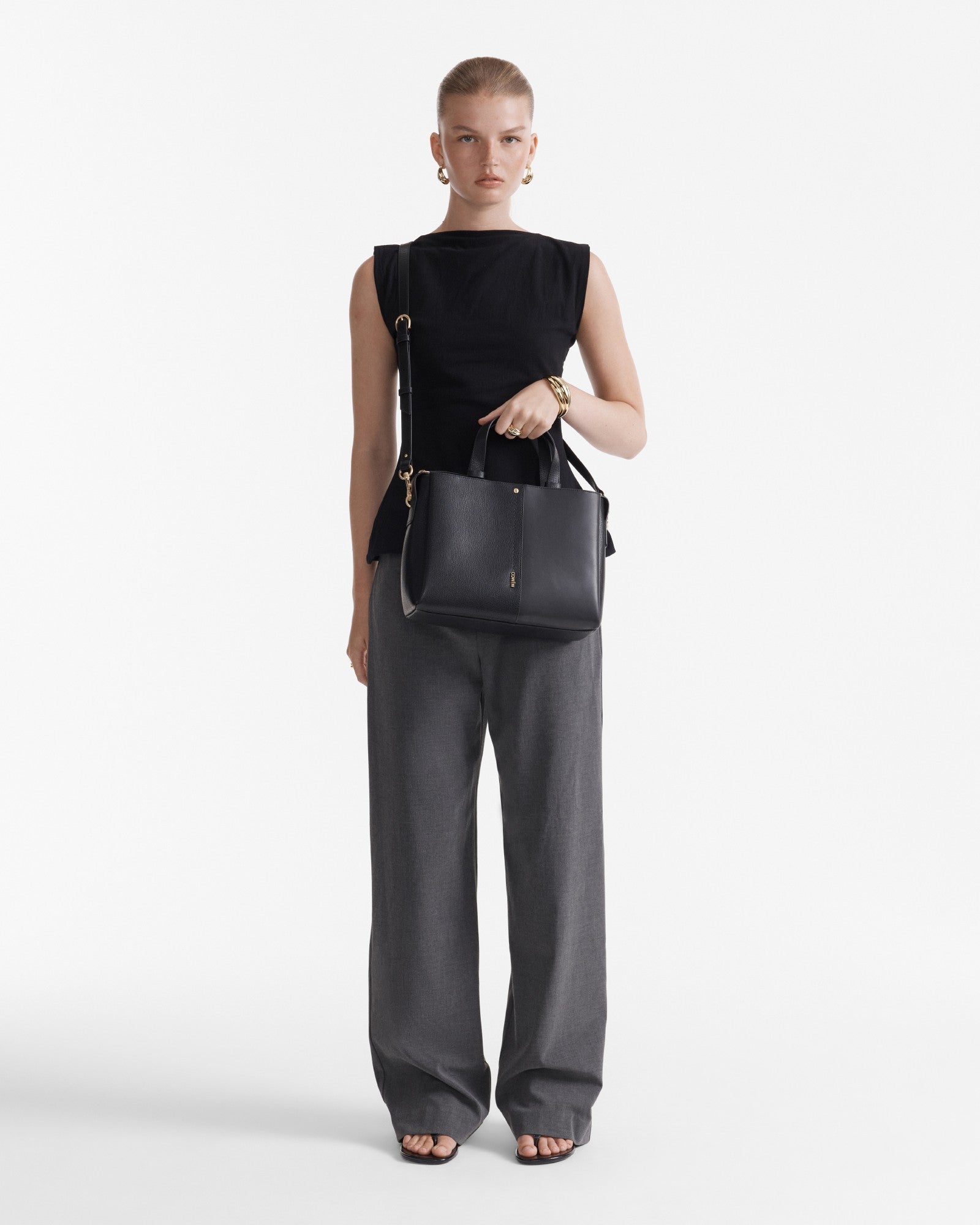 Metro Mini Tote Bag - Black