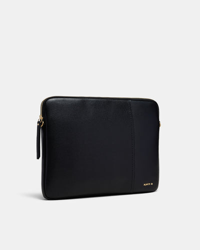 Metro Laptop Pouch - Black Brushed LG
