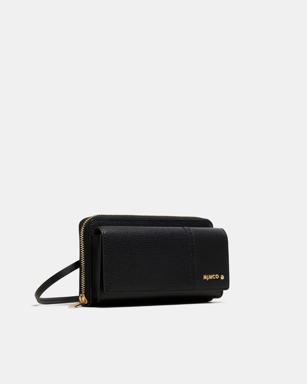 Metro Wallet Crossbody Bag - Black Brushed LG