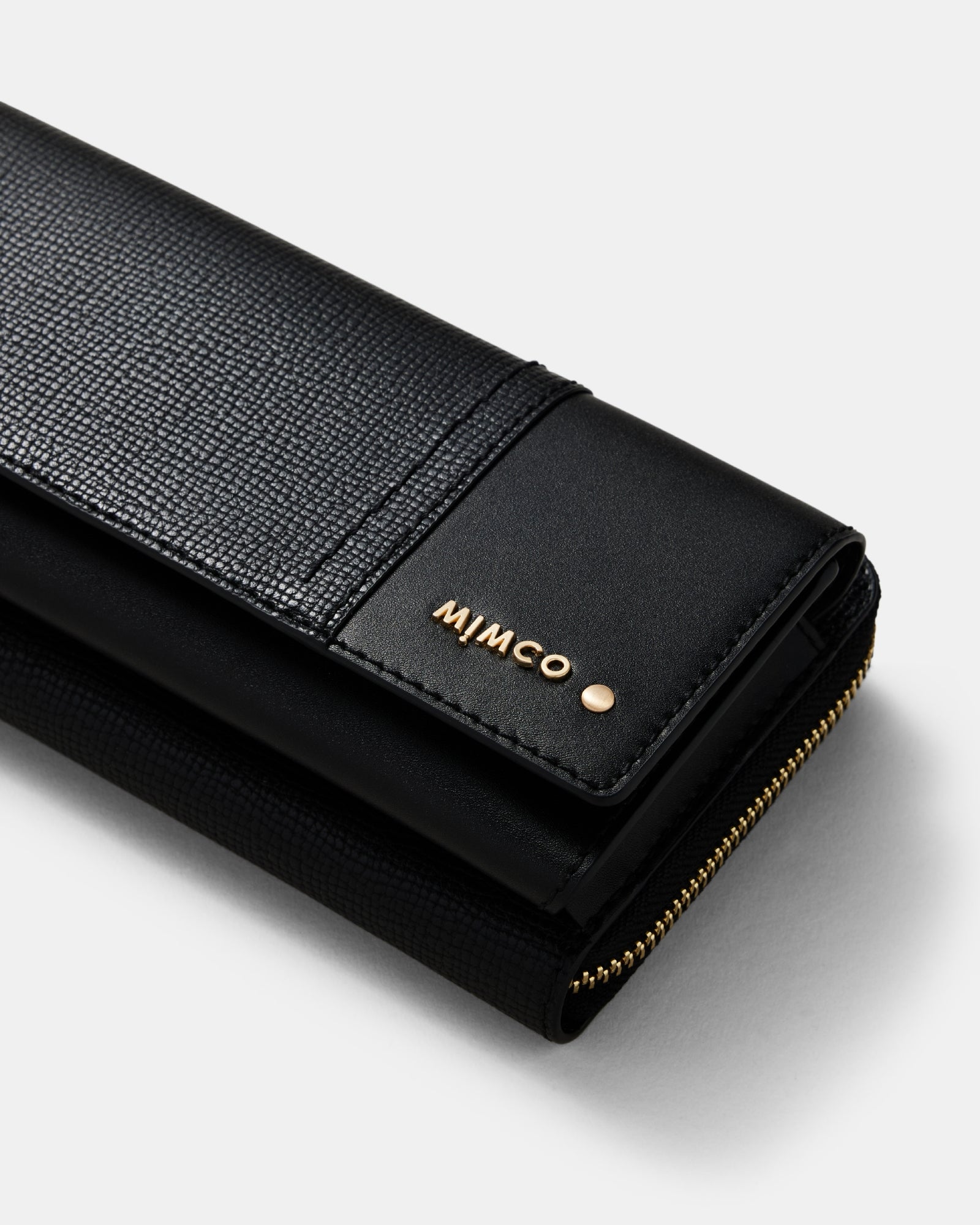 Metro Wallet Crossbody Bag - Black Brushed LG