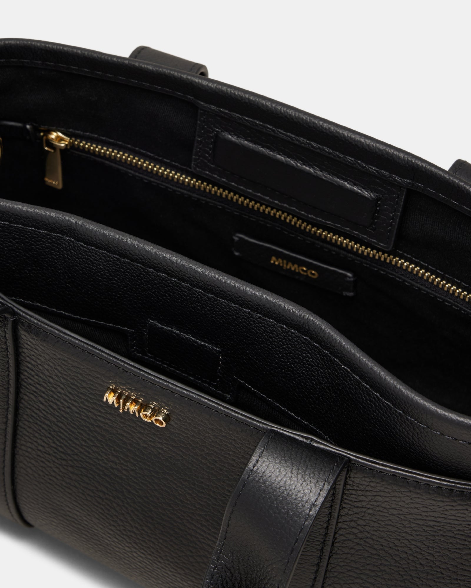 Natalie Mini Tote Bag - Black Light Gold