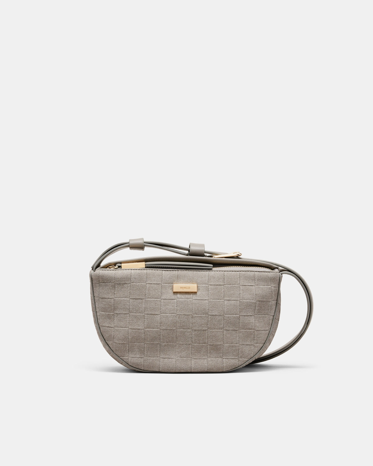 Parker Crescent Crossbody Bag - Fog