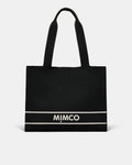 Blondie Boxy Tote Bag - Black Silver