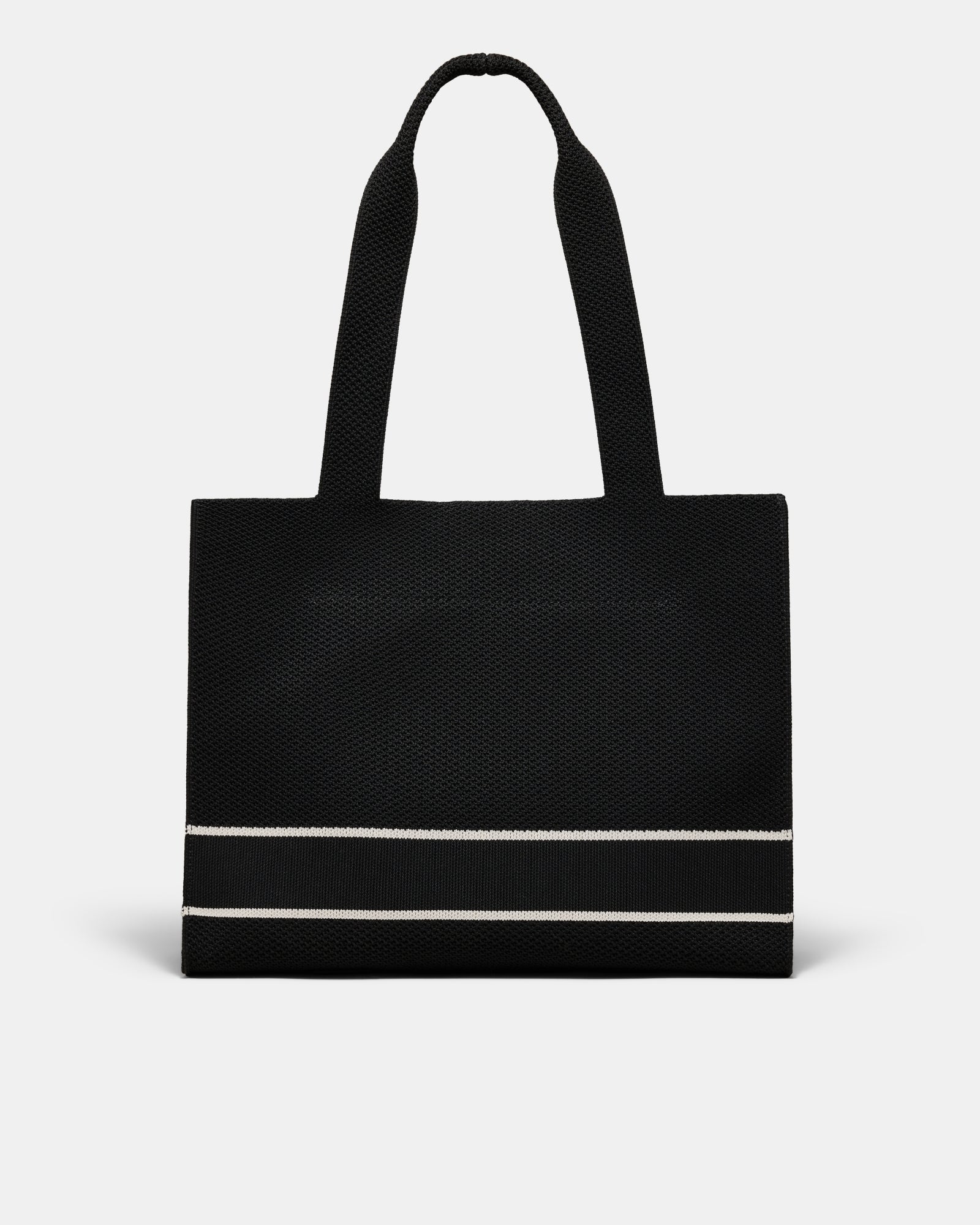 Blondie Boxy Tote Bag - Black