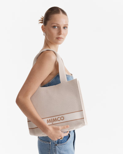 Blondie Boxy Tote Bag - Alabaster
