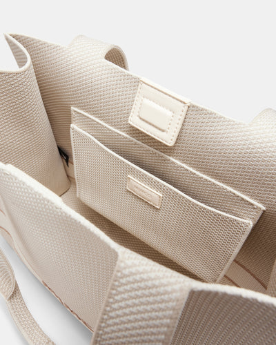 Blondie Boxy Tote Bag - Alabaster