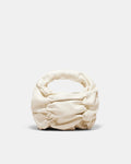 Solace Mini Leather Grab Bag - Alabaster