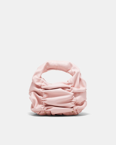 Solace Mini Leather Grab Bag - Ballet