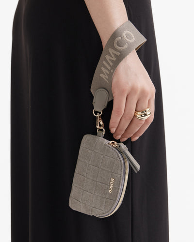 Mercy Wrist Strap Coin Purse - Fog