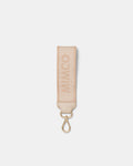 Stripe Webbing Wrist Strap - Biscuit