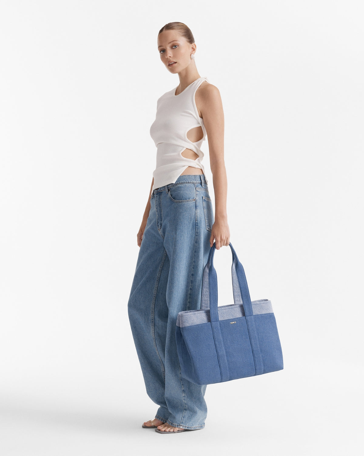 Natalie Tote Bag - Denim