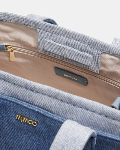 Natalie Mini Tote Bag - Denim