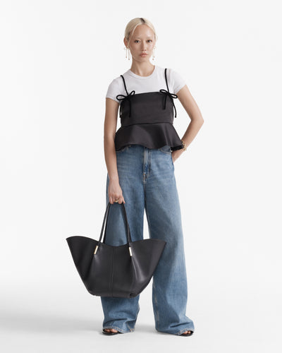 Mayara Tote Bag - Black Light Gold