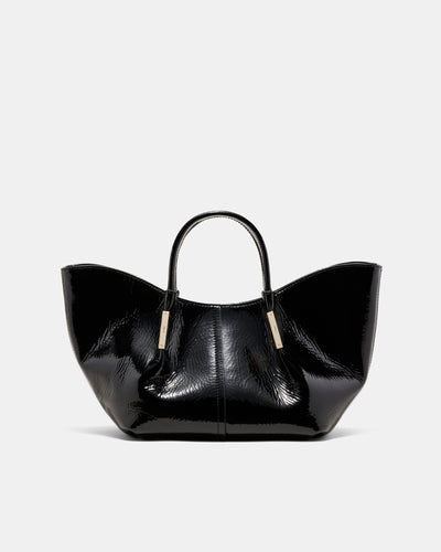 Mayara Mini Tote Bag - Black Light Gold