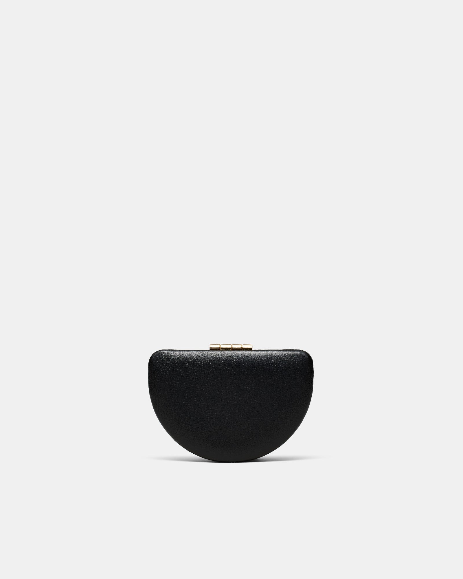 Lune Compact Mirror - Black Light Gold